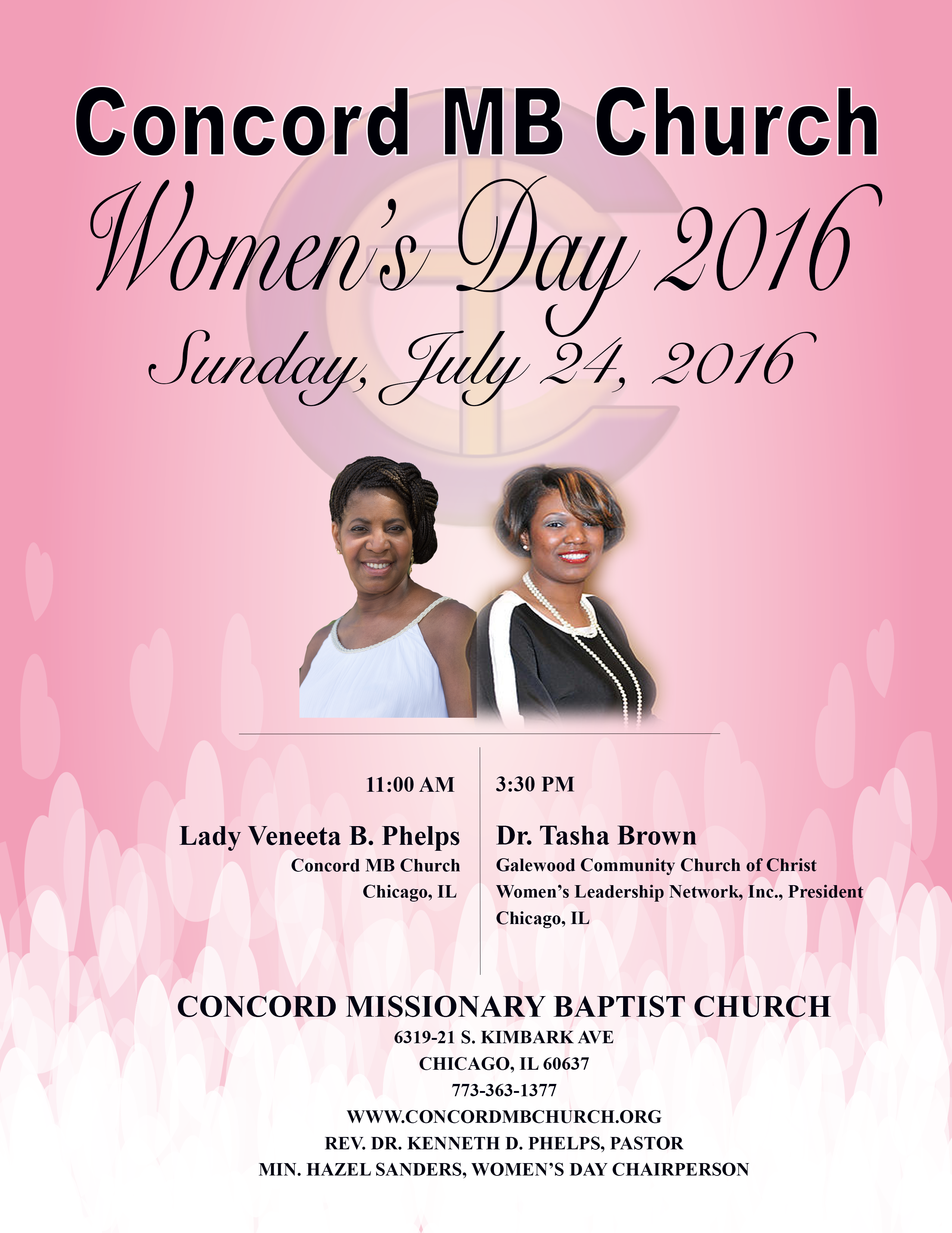 2016 Women's Day flyer