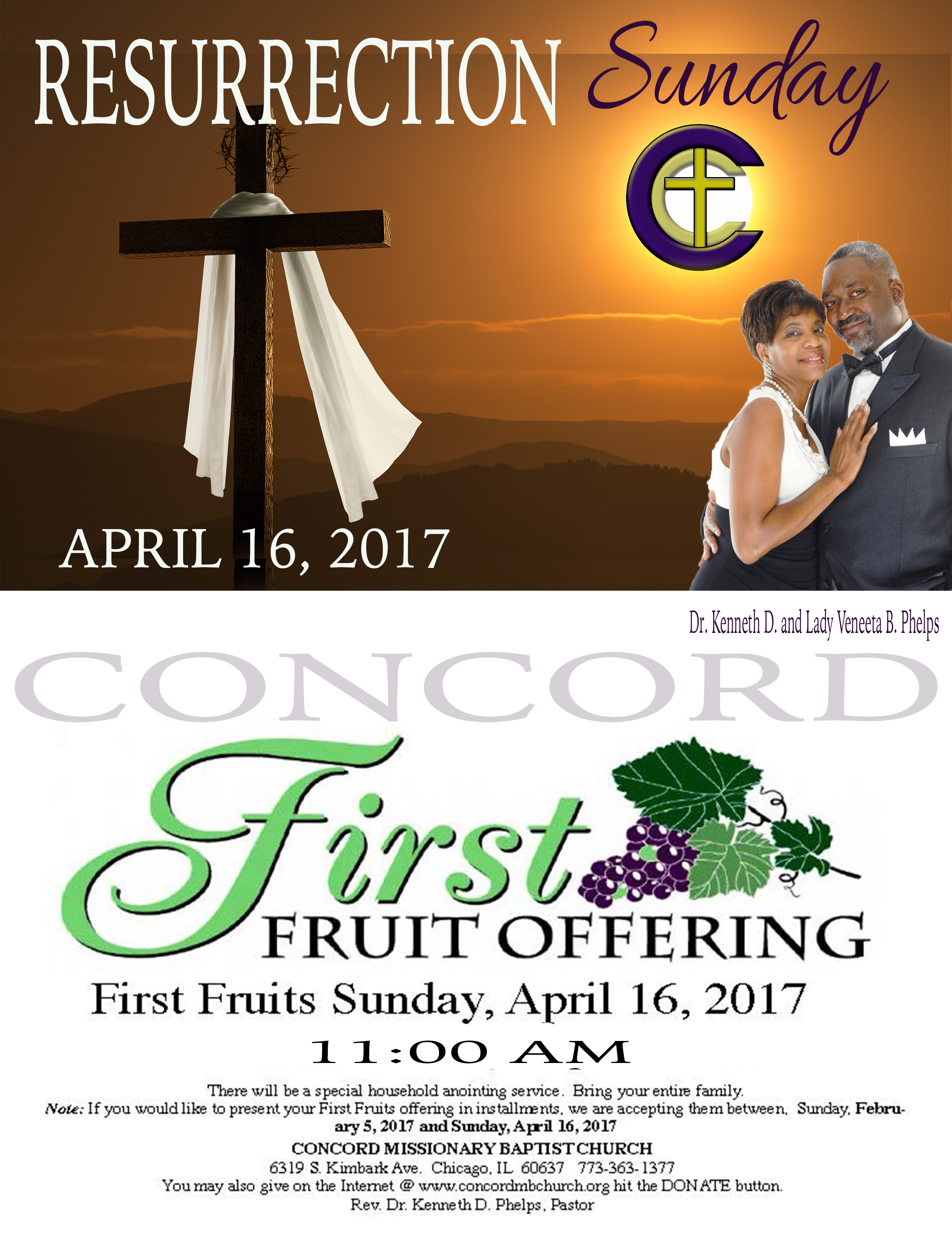 CMBC Resurrection and First Fruits Sunday